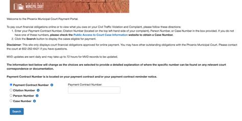 phoenixcourt.gov|Making a Payment .